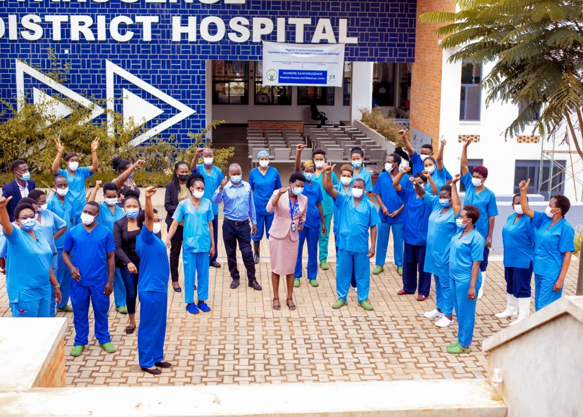 INTERNATIONAL DAY OF NURSING 2021 CELEBRATED UNDER THE THEME; A VOICE TO LEAD, A VISION FOR FUTURE HEALTHCARE.