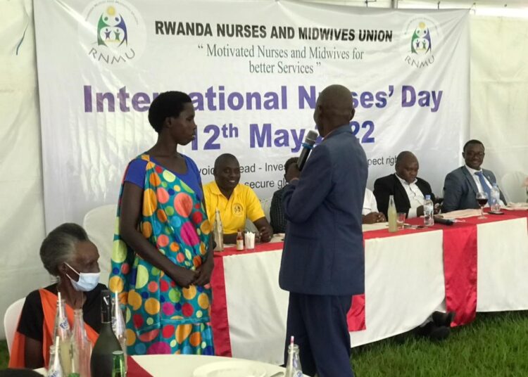 NURSES CELEBRATE INTERNATIONAL NURSES DAY WITH A CALL FOR INCREASE IN INVESTMENT IN THE NURSING AND MIDWIFERY PROFESSION IN RWANDA.